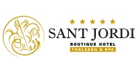 Logo Hotel Sant Jordi Thalasso Spa col·laborador Calella Film Festival